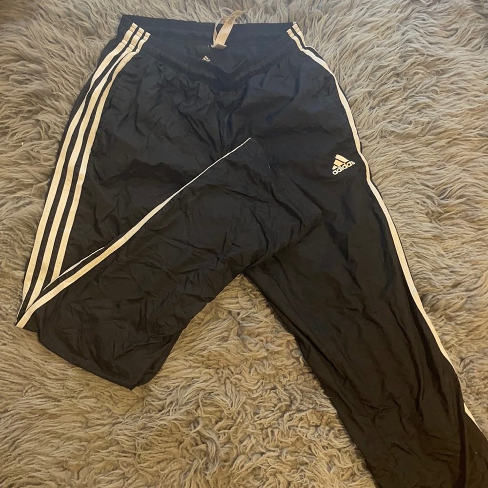 Black sporty joggers